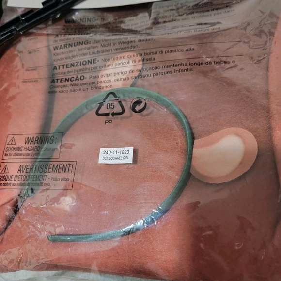 Squirrel Girl Marvel Rising Secret Warriors Costume Childs Girl L 12-14 Rubies - Picture 7 of 8